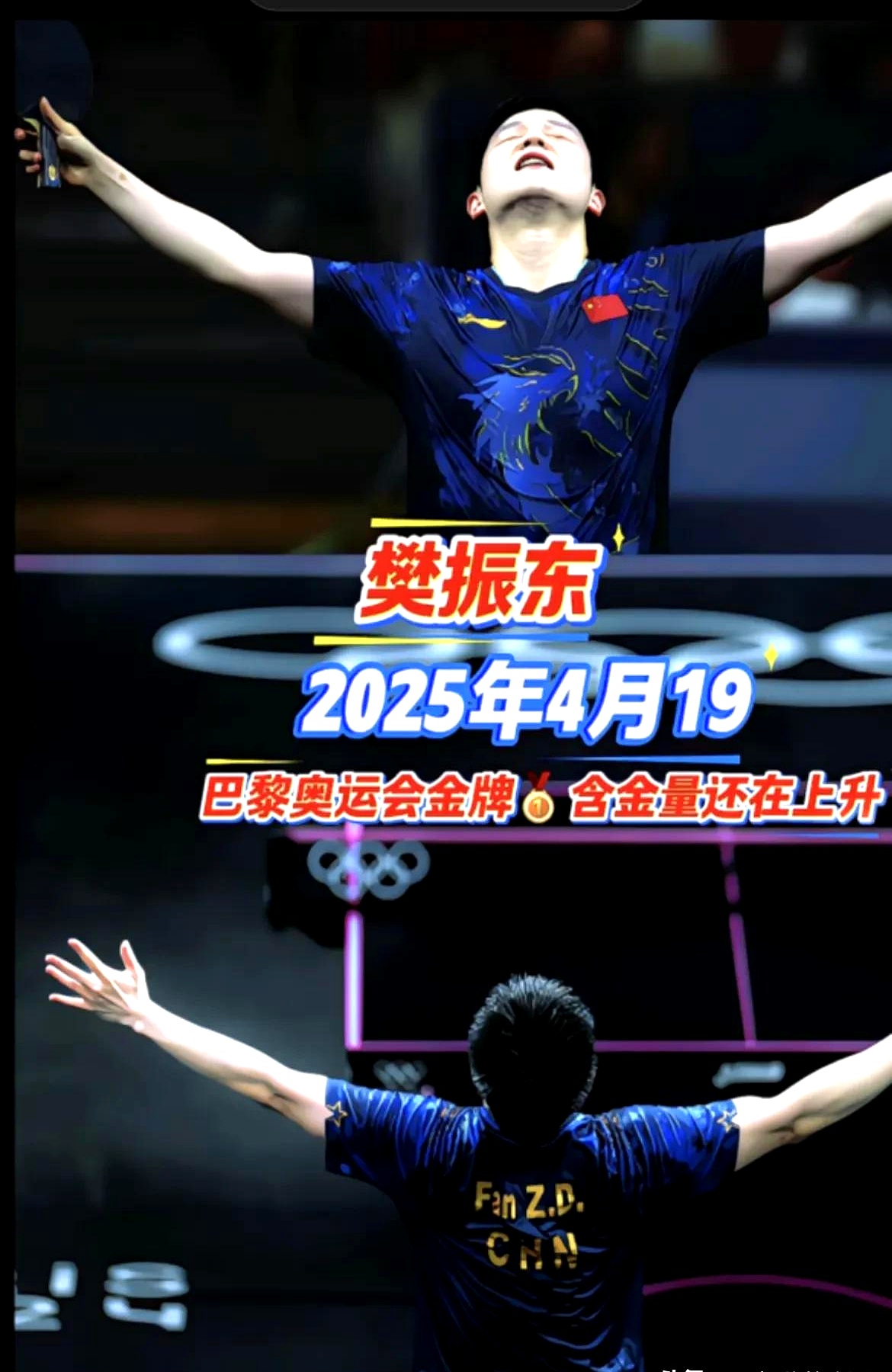 德国队完胜奥地利队，樊振东刷新纪录